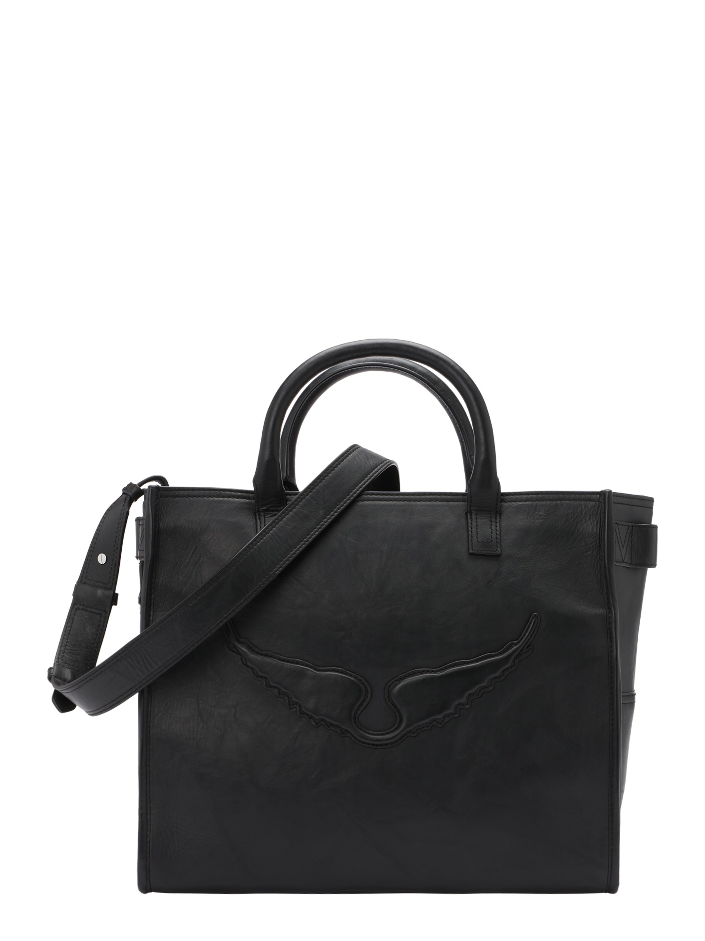 Cabas Zadig & Voltaire en noir : devant