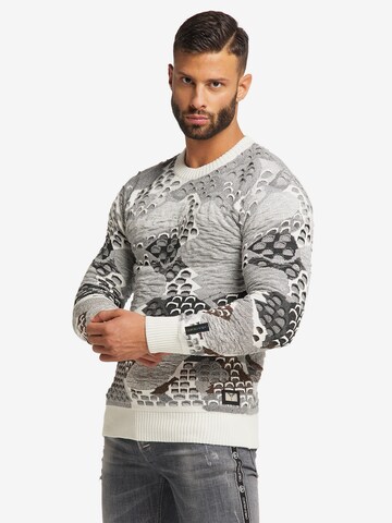 Carlo Colucci Sweater in Grey: front