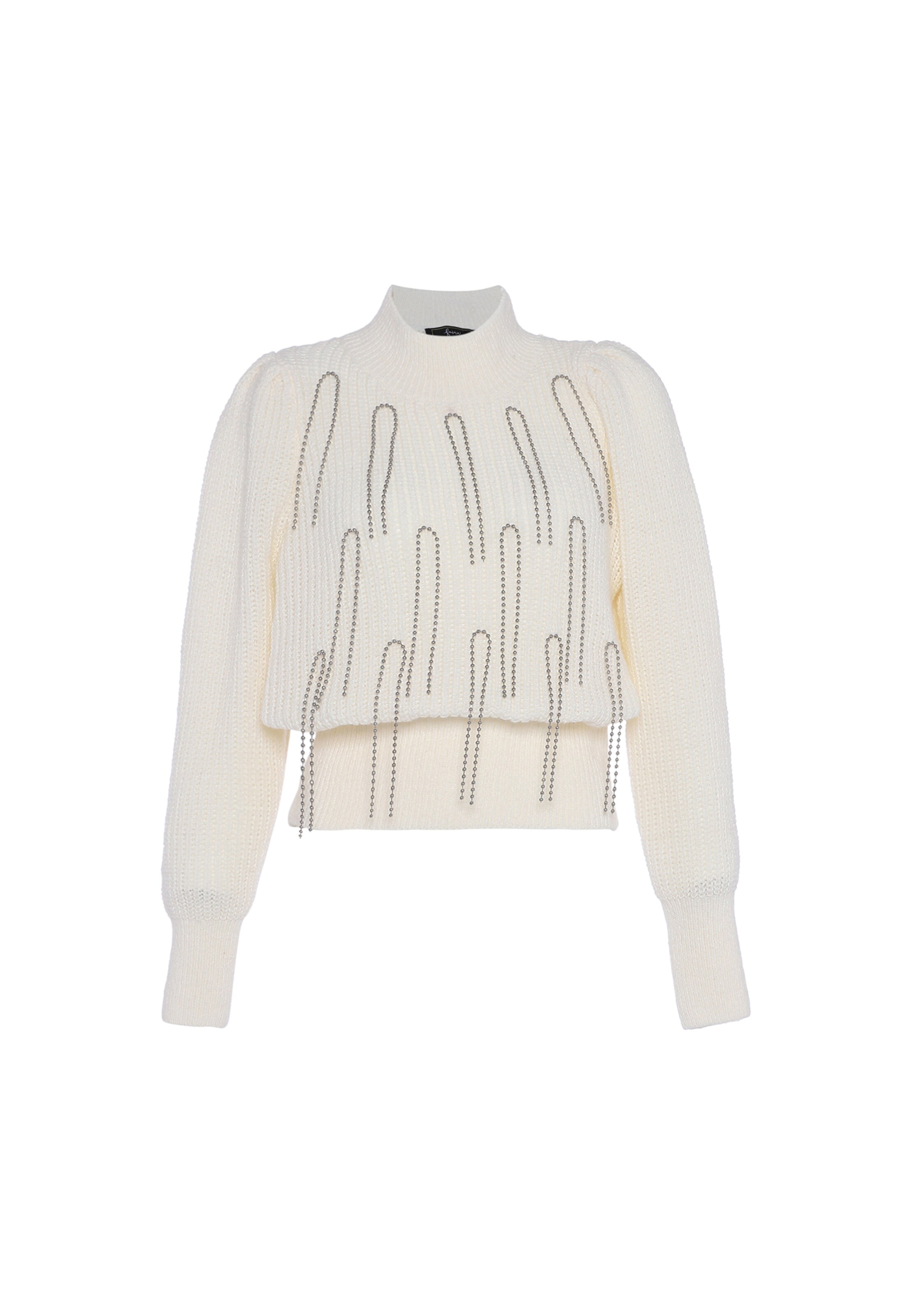 faina Pullover in Weiß: Vorderseite