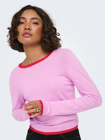 Pullover 'ONLCONTA' di ONLY in rosa