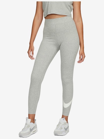 Skinny Leggings 'Classics' NIKE en gris : devant