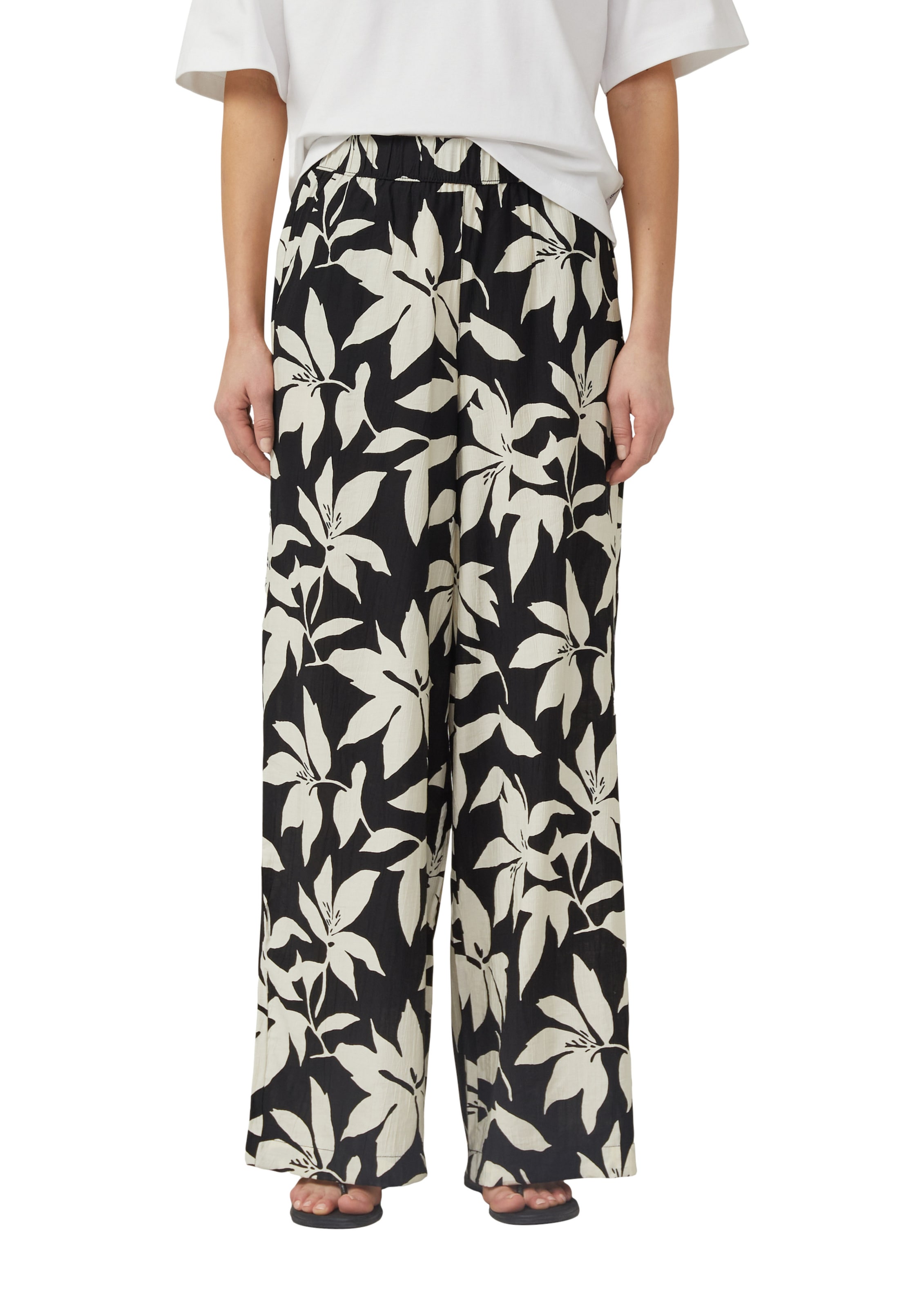 Wide Leg Pantalon s.Oliver en noir