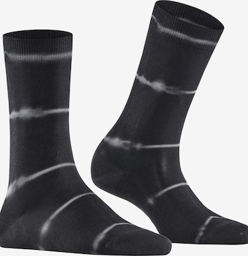 FALKE Socken 'Wave Bond' in Schwarz: Vorderseite