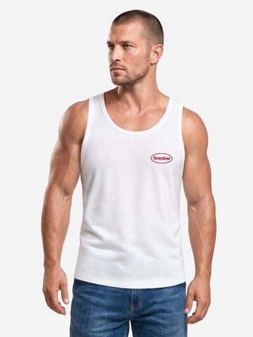 Neverless Shirt 'For Clubbing' in White: front