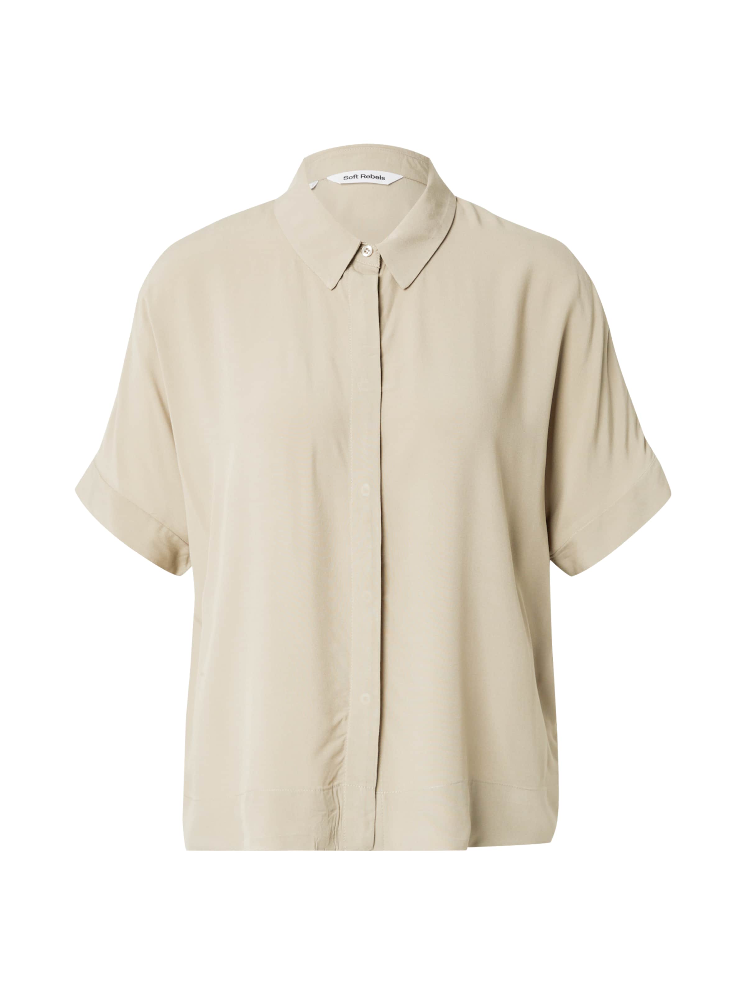Soft Rebels Bluse 'Freedom' i beige: forside
