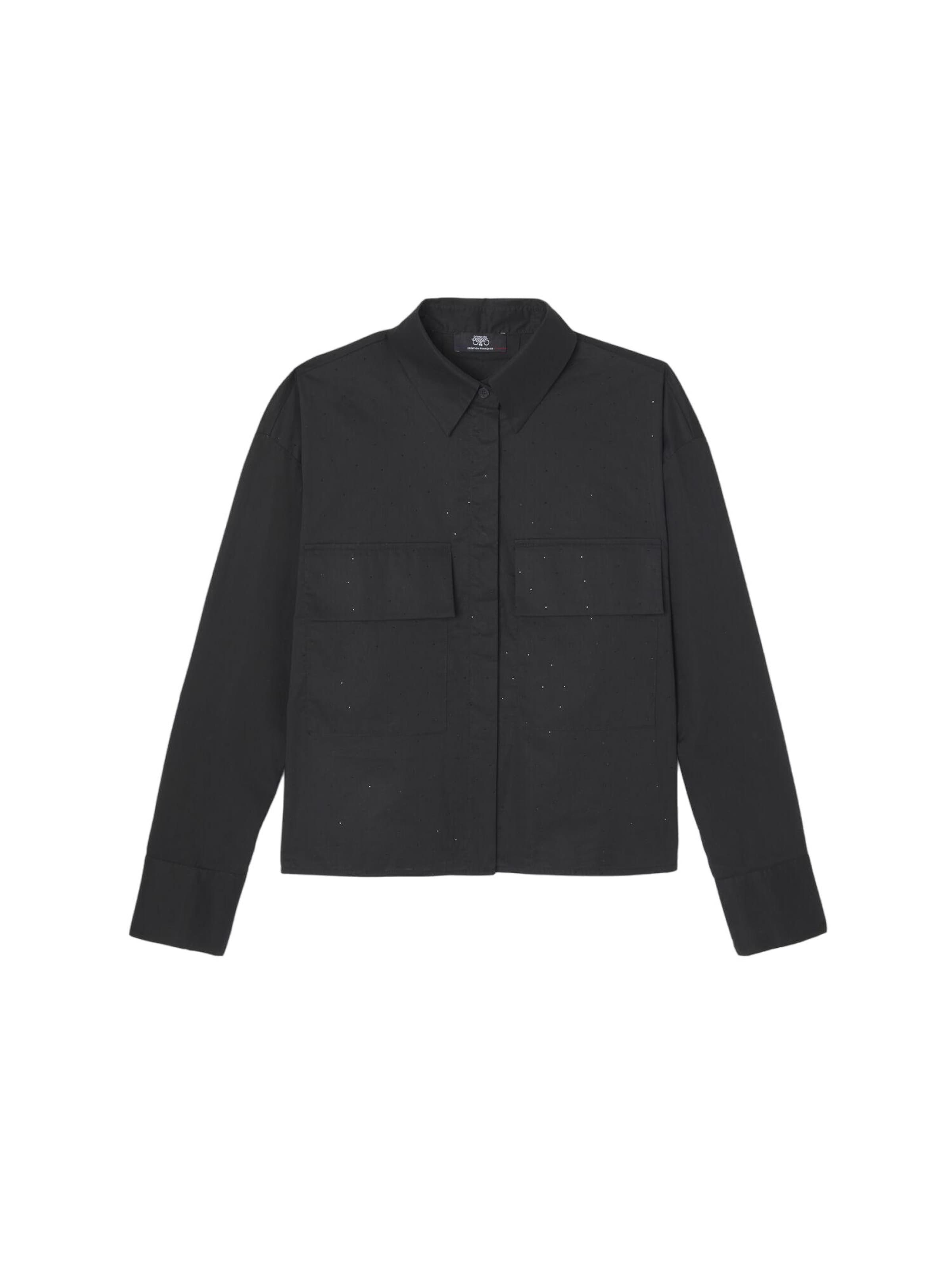 T-shirt 'GULLIN' Le Temps Des Cerises en noir : devant