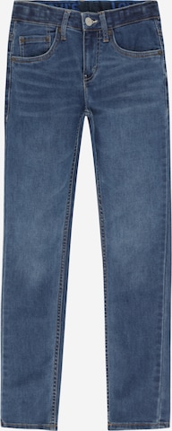 LEVI'S Slimfit Jeans 'LVB-512' in Blauw: voorkant
