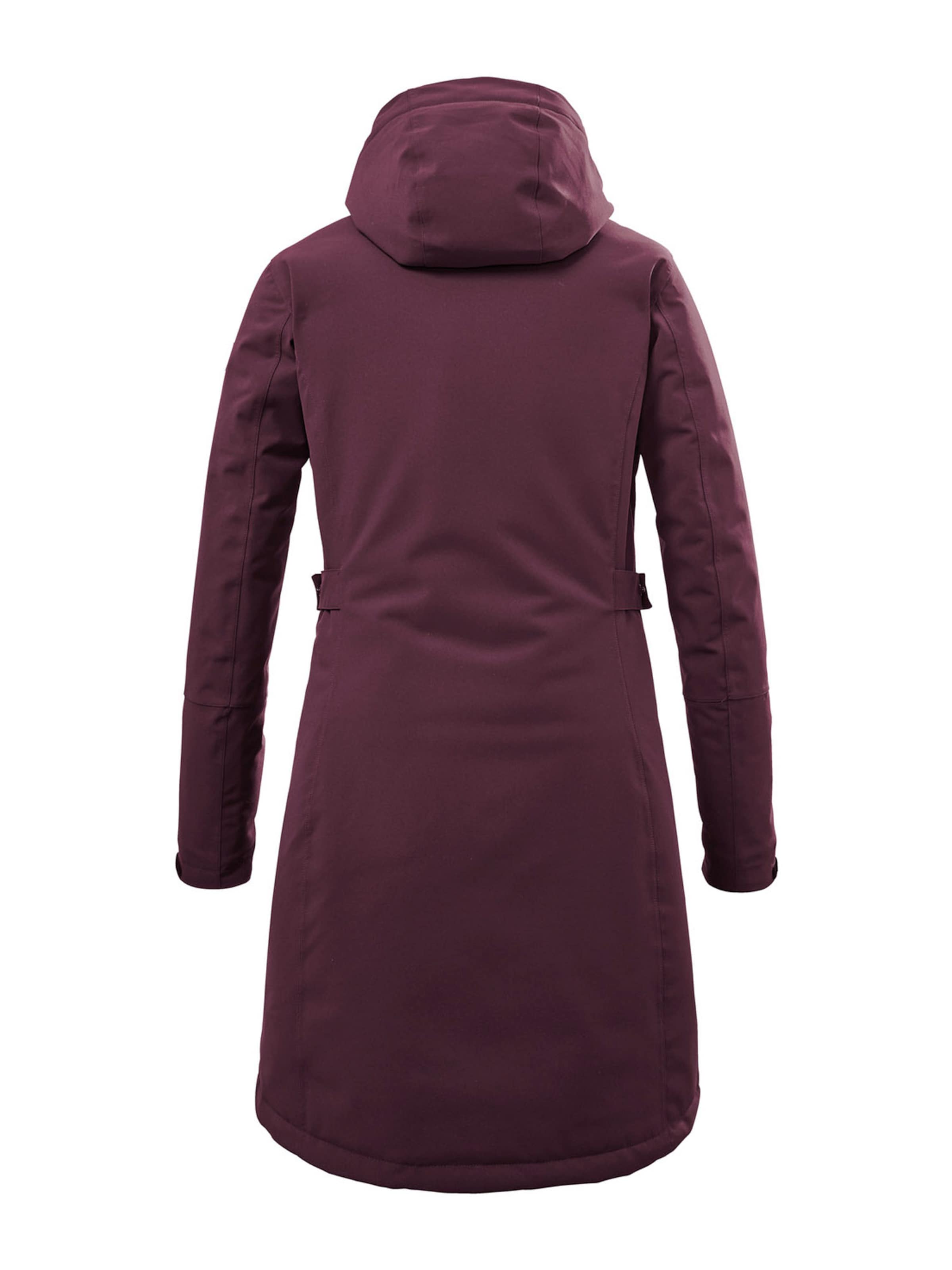 KILLTEC Outdoor Coat in Purple