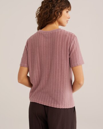 WE Fashion Футболка в Лиловый