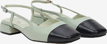 Desa Ballet Flats 'Ballerinen' in Green: front
