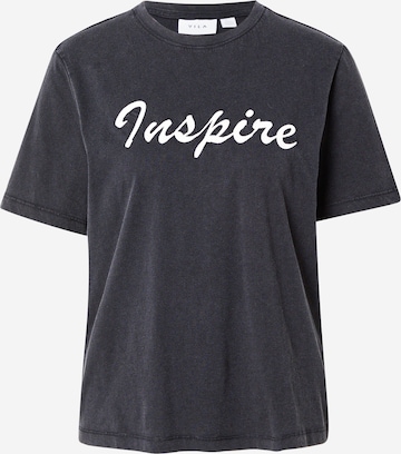 VILA - Camiseta 'VISYBIL INSPIRE' en negro: frente