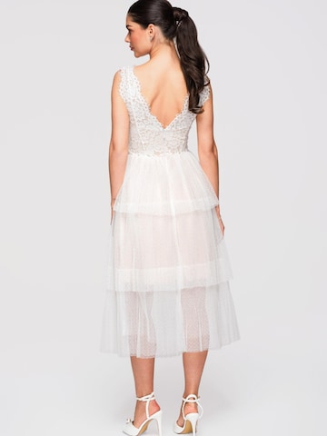 Robe Ombre en blanc