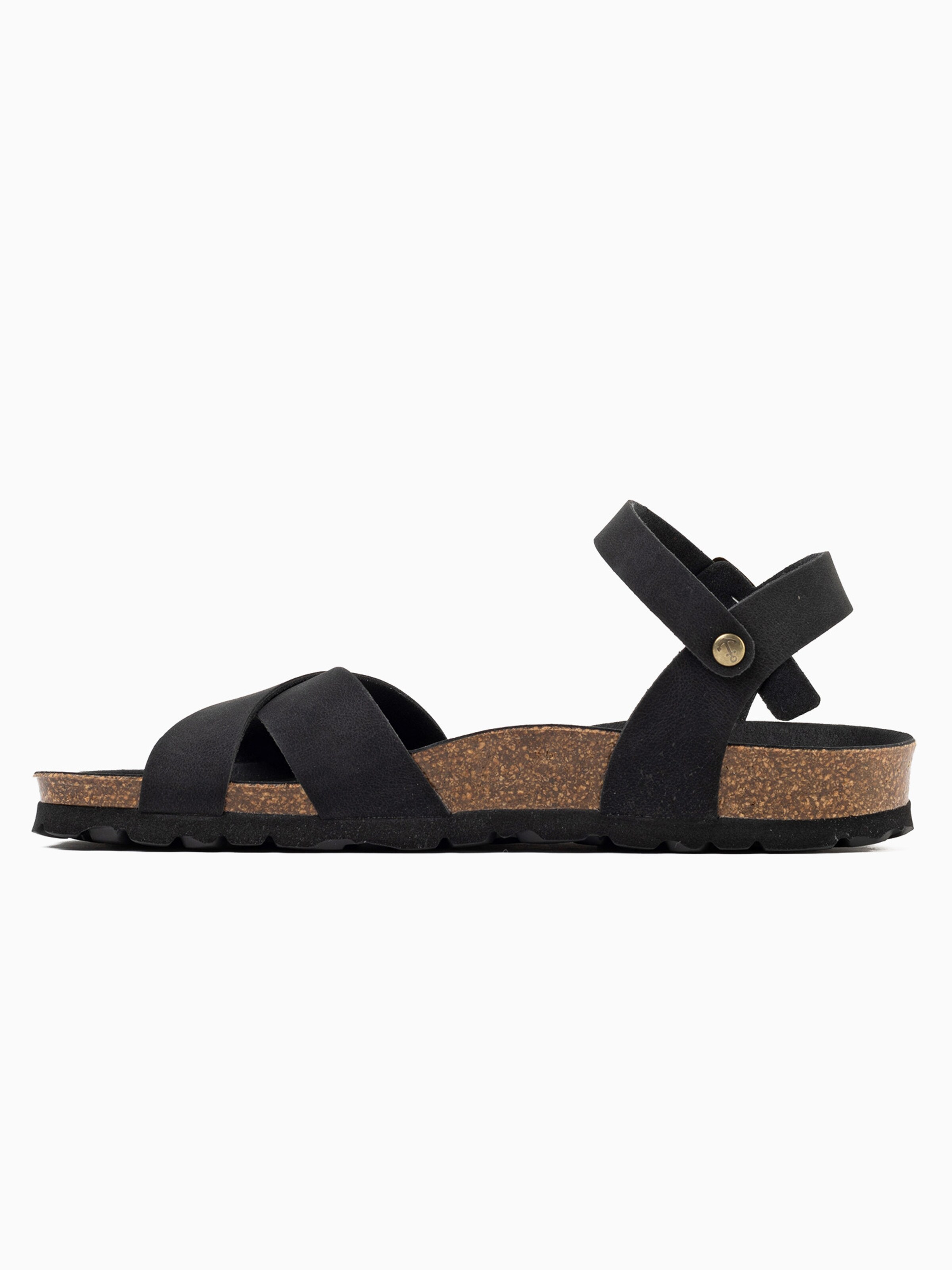 Bayton Strap sandal in Black