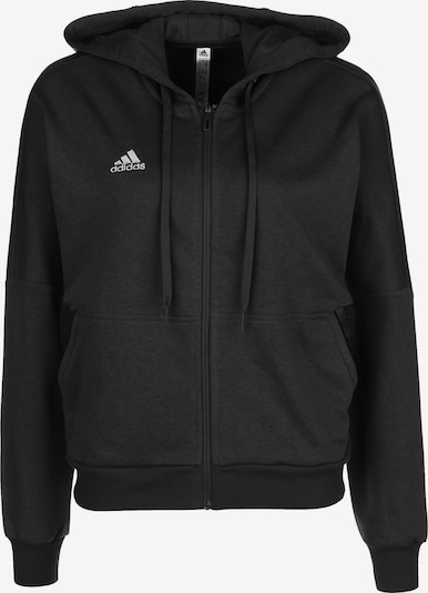 ADIDAS PERFORMANCE Athletic Zip-Up Hoodie 'Condivo 22' in Black / White, Item view