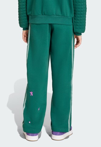 ADIDAS ORIGINALS Loosefit Broek 'Minecraft' in Groen