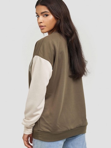 Worldclassca Sweatshirt 'Damen Sweatshirt "Georgetown"' in Green
