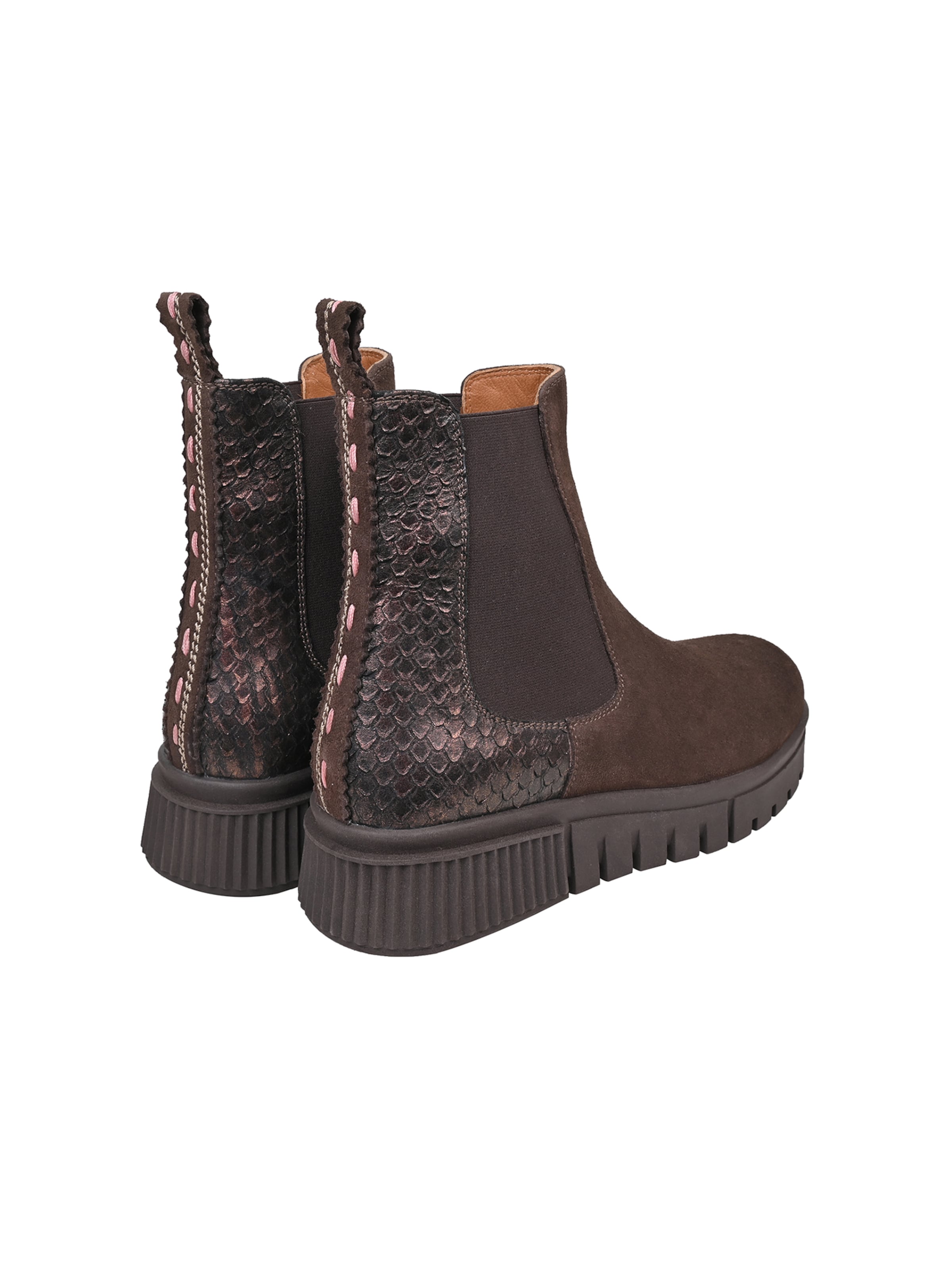 Crickit Chelsea Boot ' NAELLE ' in Braun