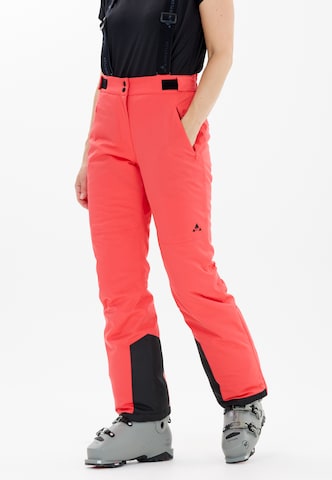 Whistler Regular Workout Pants 'YARRA' in Pink: front