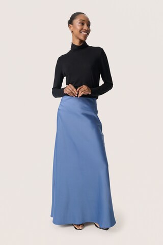 SOAKED IN LUXURY Nederdel 'Anna' i blå