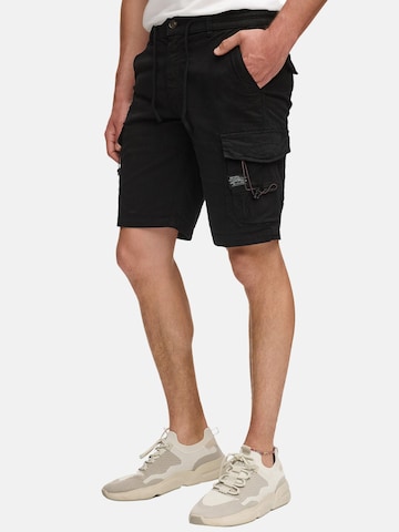 Tazzio Regular Cargohose 'A209' in Schwarz