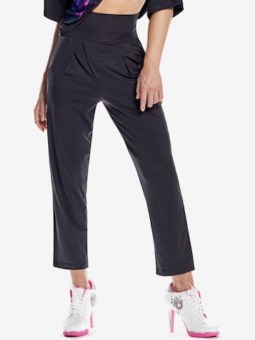Regular Pantalon de sport 'HP303' Winshape en noir : devant