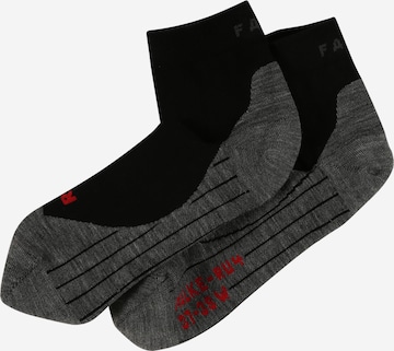 FALKE Laufsocken 'RU4' in Schwarz: predná strana