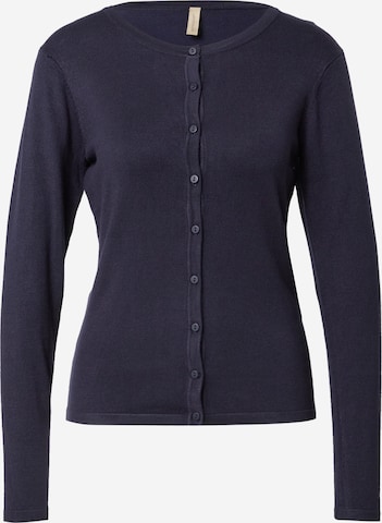 mėlyna Soyaconcept Kardiganas 'Dollie': priekis