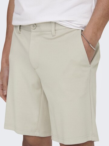 Only & Sons Regular Chino 'Mark' in Grijs