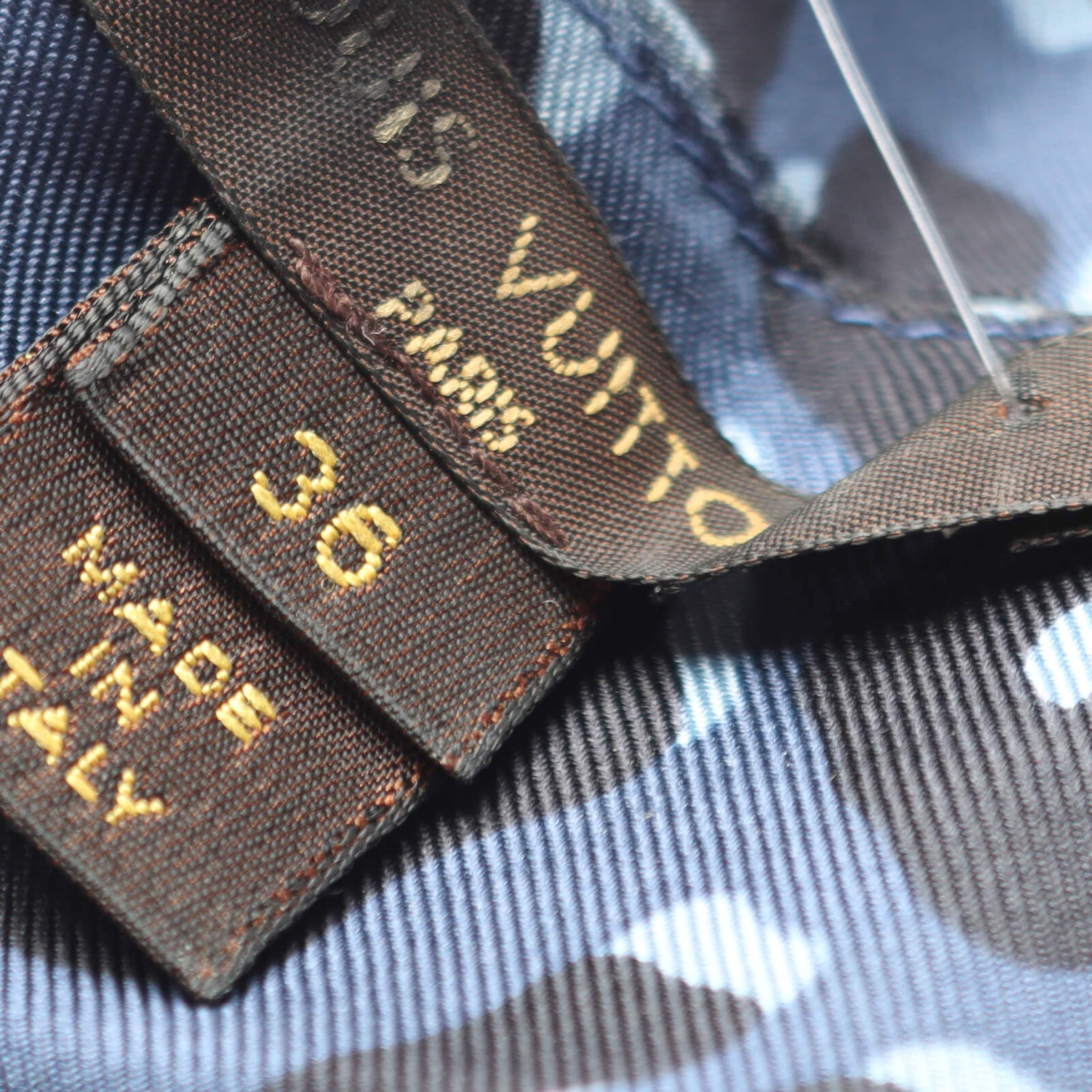 Louis Vuitton Kleid XS in Blau