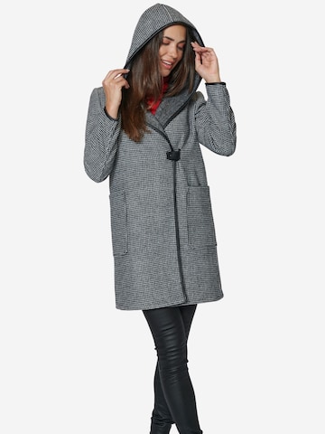 KOROSHI Between-seasons coat in Grey