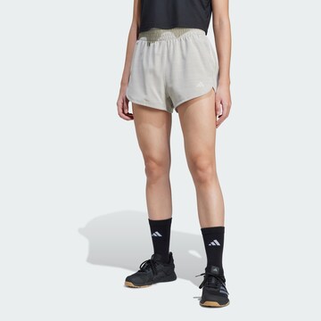 Loosefit Pantalon de sport 'Pacer' ADIDAS PERFORMANCE en gris : devant