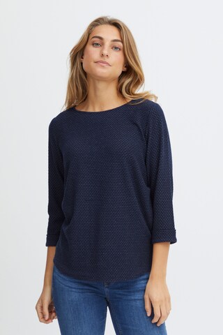 T-shirt 'Frjosie' Fransa en bleu : devant