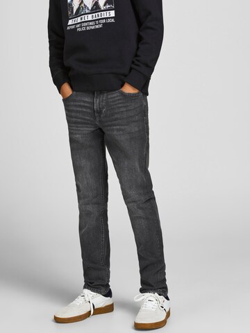 Jack & Jones Junior Regular Jeans 'Glenn' in Black: front