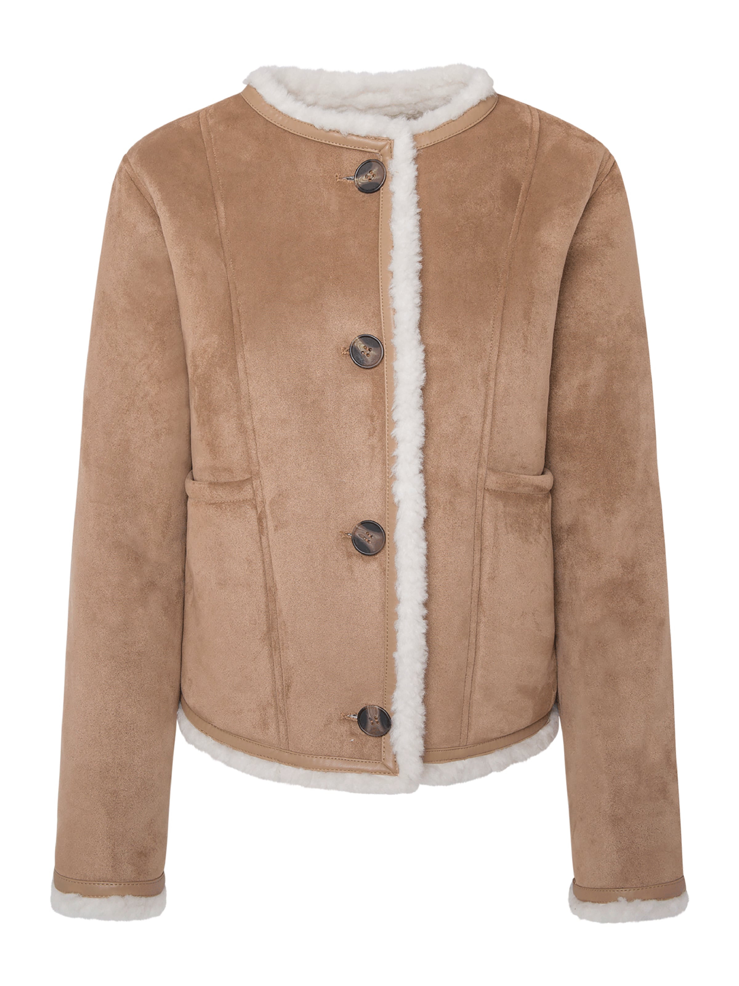 Pepe Jeans Winter jacket 'Caylin' in Brown: front