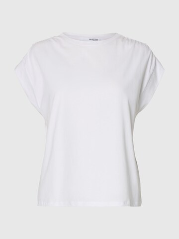 SELECTED - Camiseta en blanco