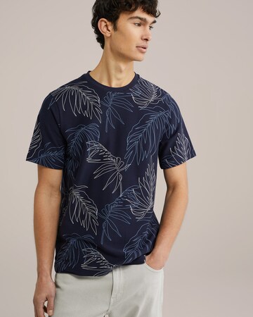 WE Fashion Shirt in Blue: front