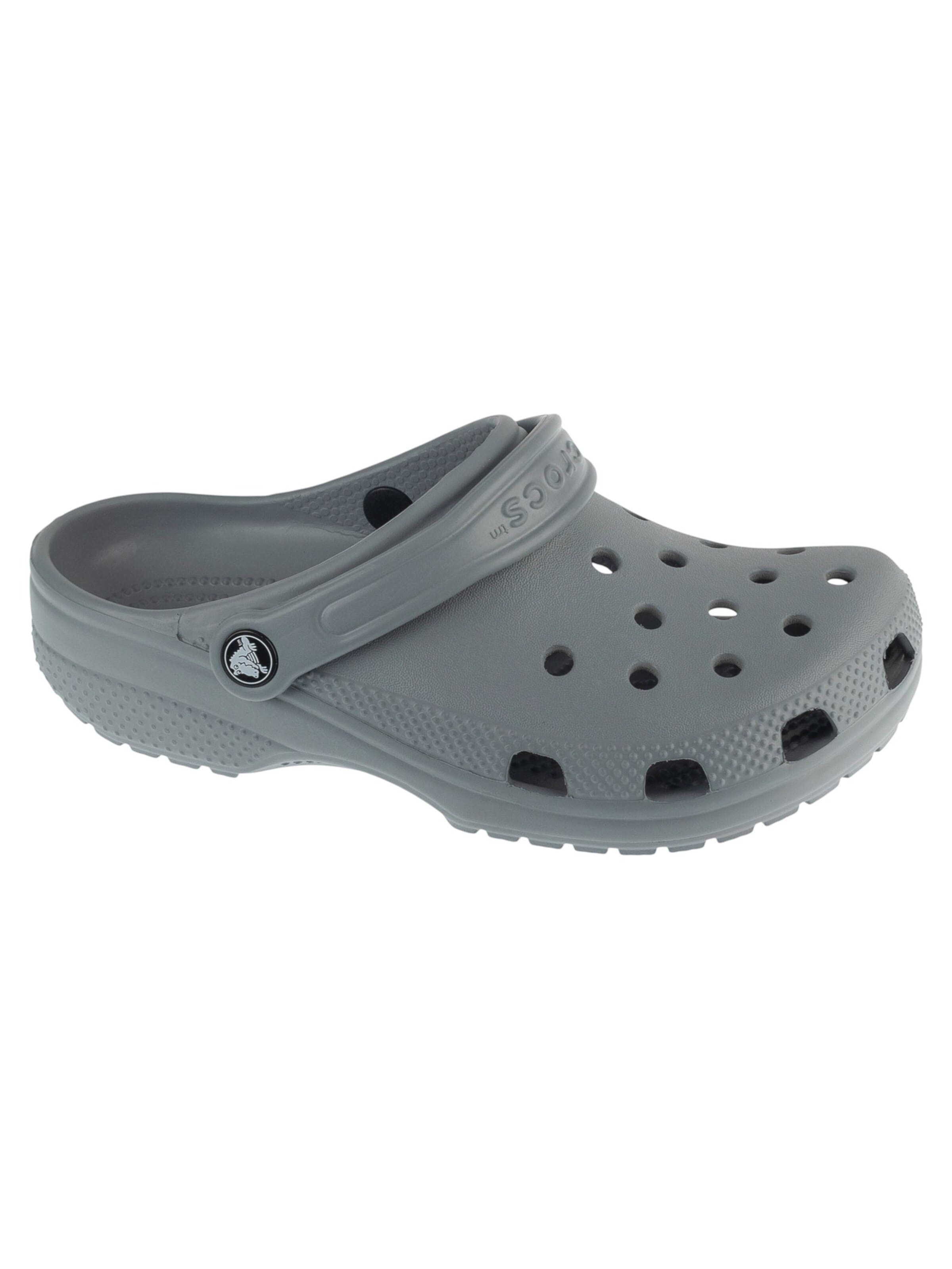 Crocs Open schoenen 'Crocs Classic Clog Kids' in Grijs: voorkant