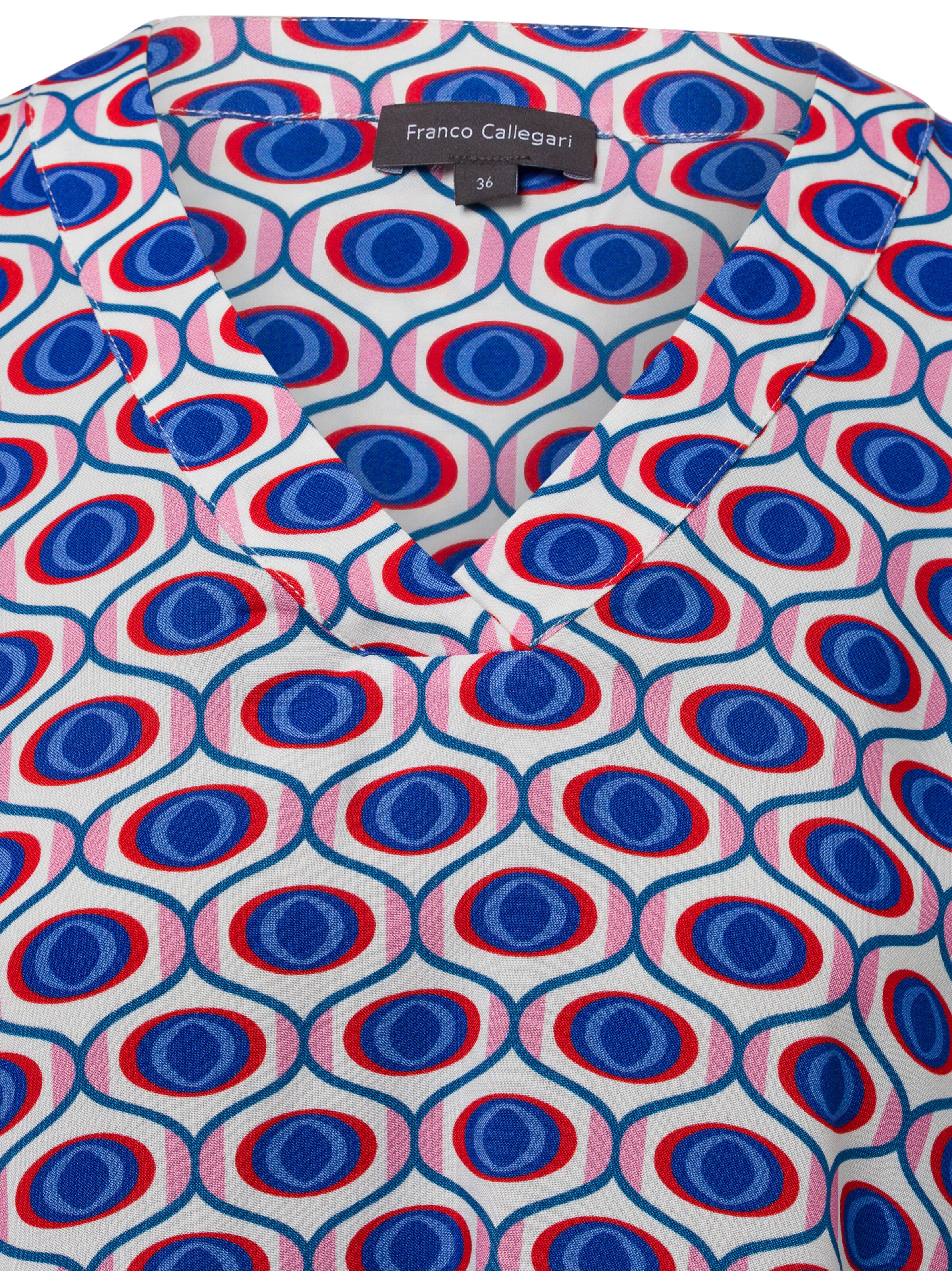 Franco Callegari Bluse ' Lola ' in Blau