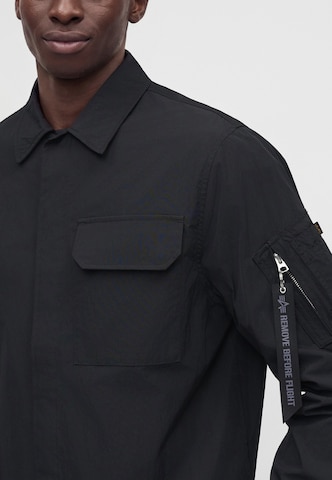 ALPHA INDUSTRIES Between-season jacket 'Combat' in Black