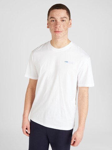 T-Shirt 'NATURE' JACK & JONES en blanc