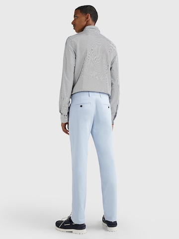 TOMMY HILFIGER regular Lærredsbukser 'Bleecker' i blå