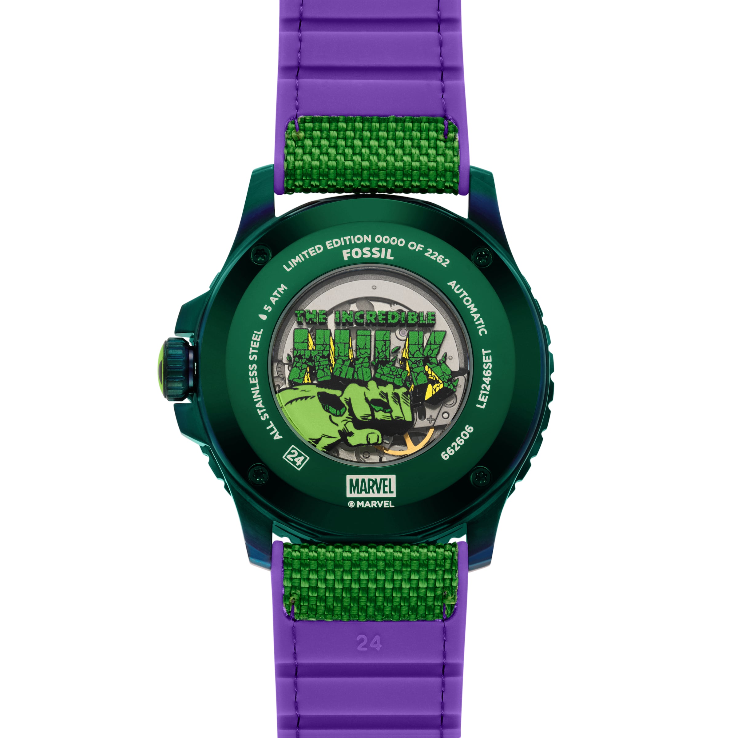 Orologio analogico 'HULK' di FOSSIL in verde