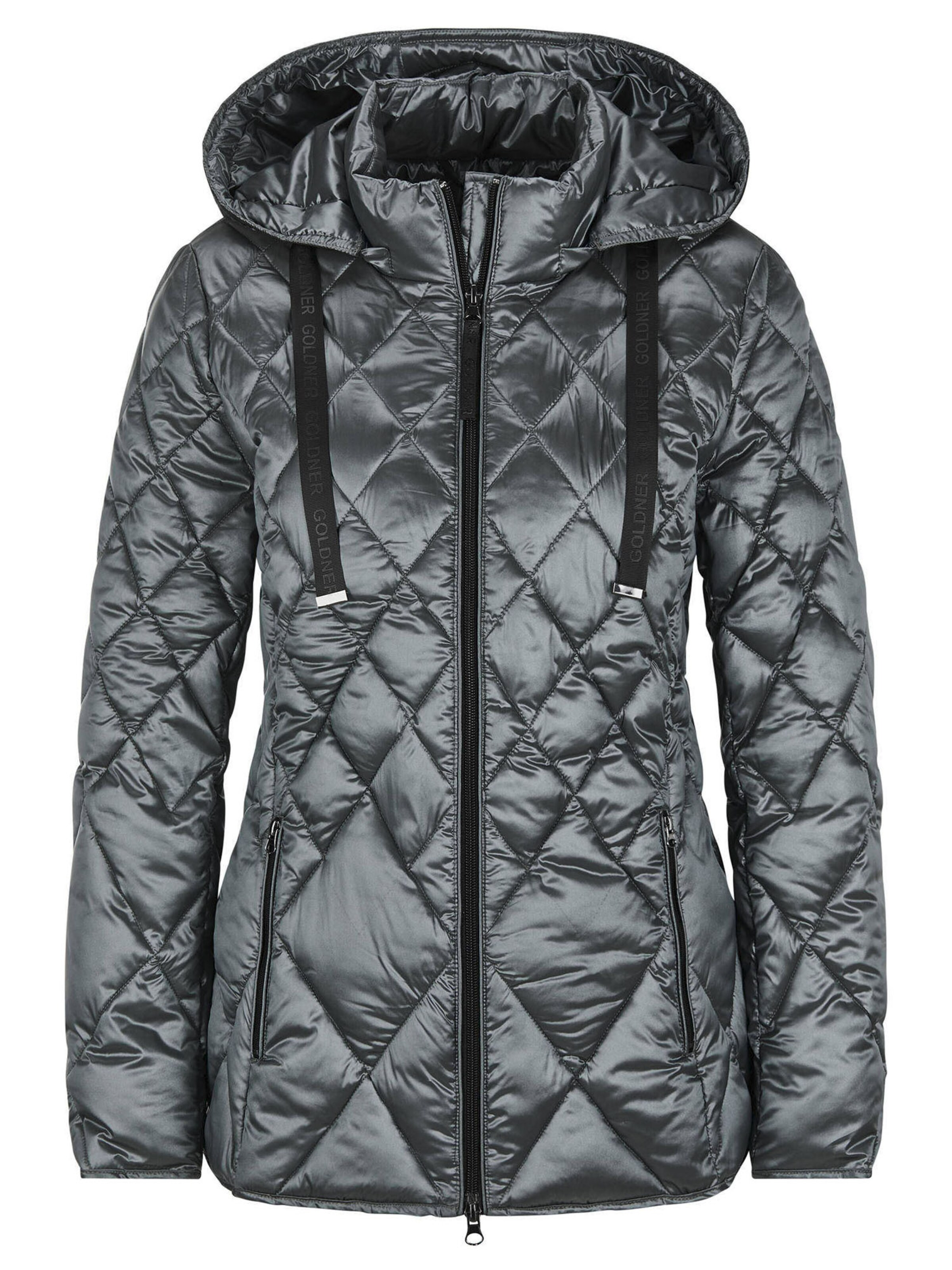 Goldner Between-season jacket in Green: front