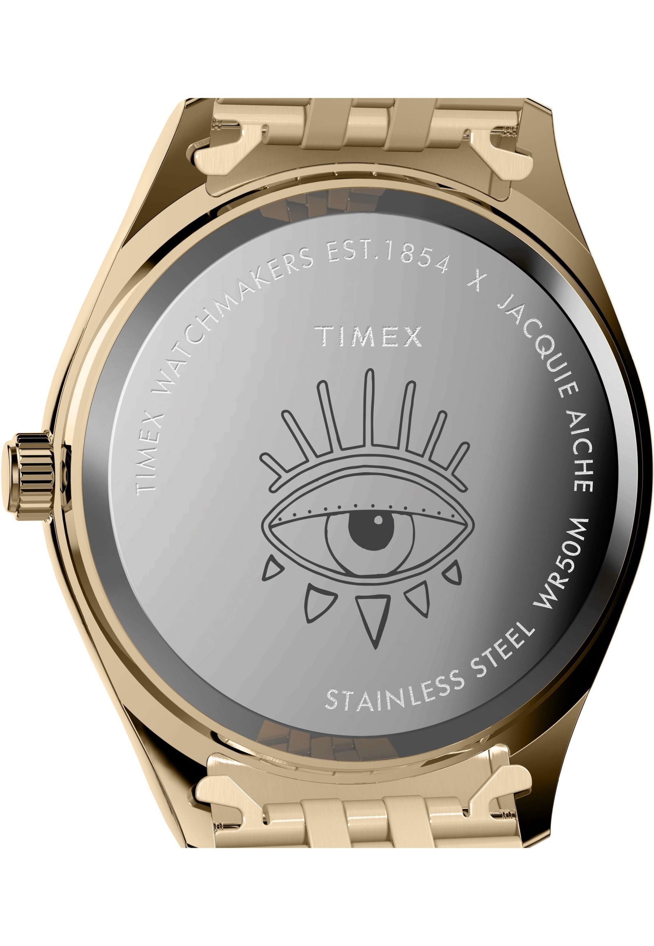 TIMEX Analog watch 'Timex x Jacquie Aiche Desert Daze' in Gold