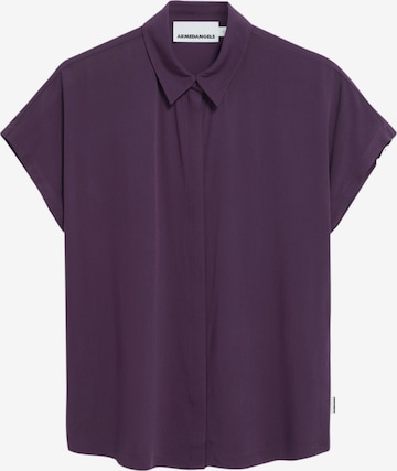 Chemisier ARMEDANGELS en violet : devant