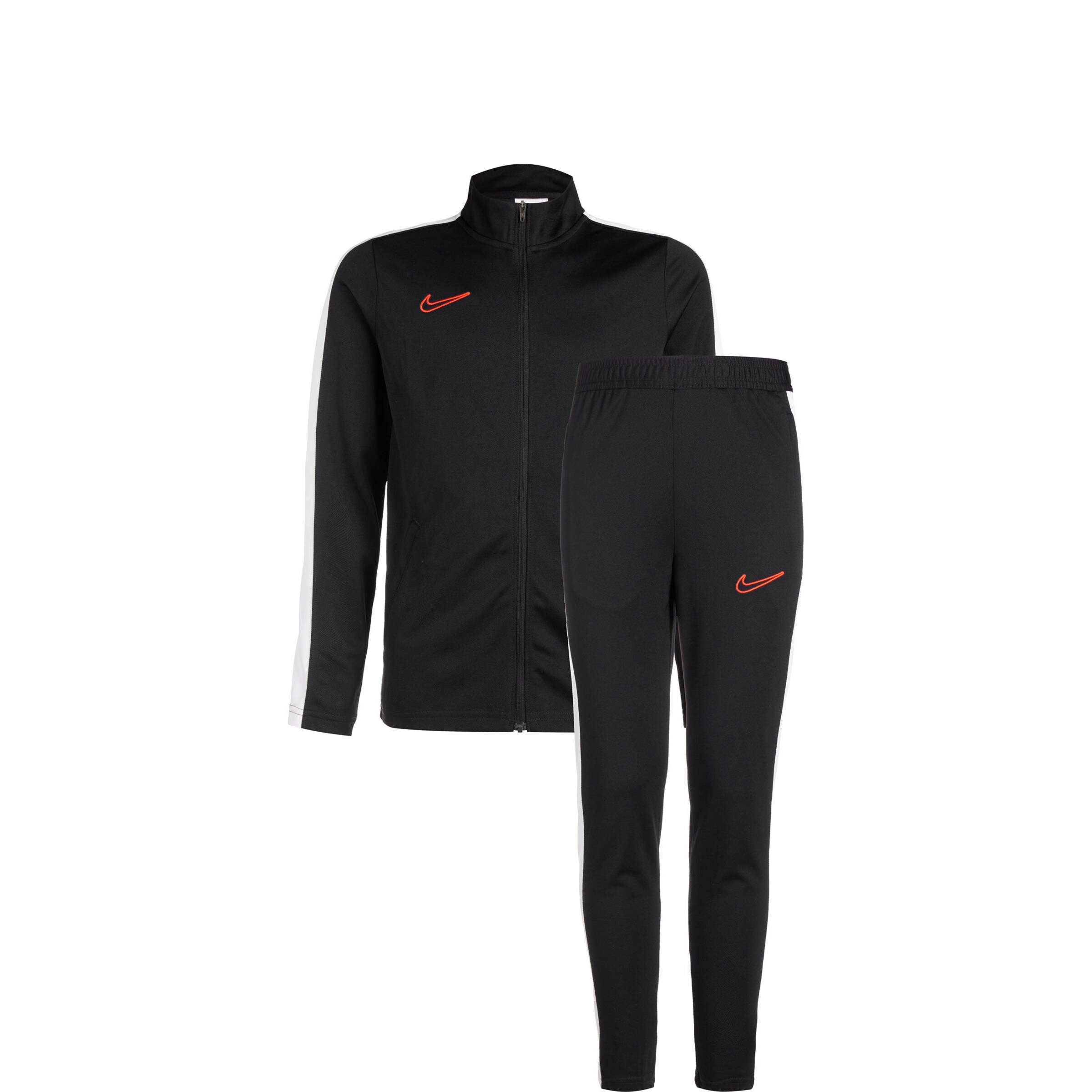 NIKE Trainingsanzug 'Academy 23' in Schwarz: Vorderseite