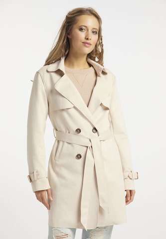 usha FESTIVAL Between-seasons coat in Beige: front