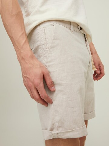 JACK & JONES - regular Pantalón chino 'Sky' en beige