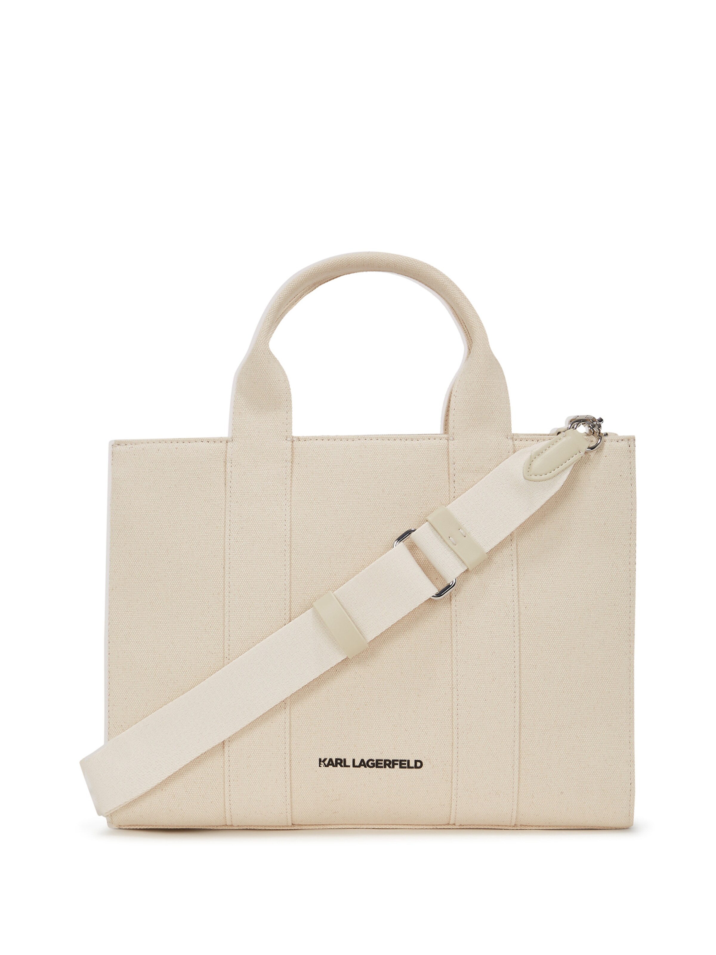 Karl Lagerfeld Ostoskassi 'IKON' värissä valkoinen