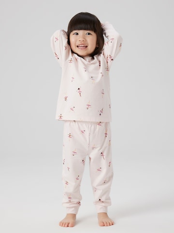 Pigiama di NAME IT in rosa: frontale